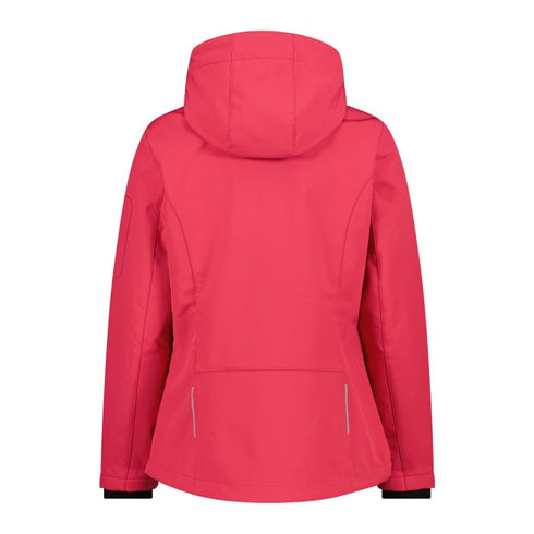 CMP Women's Lightweight Softshell Jacket with Detachable Hood 39A5006